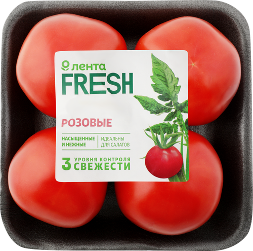 Томаты розовые ЛЕНТА FRESH, 500г, картинка