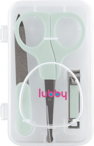 Набор маникюрный детский LUBBY ножницы, щипчики и пилочка, с 0 месяцев, Арт. 27470, фотография