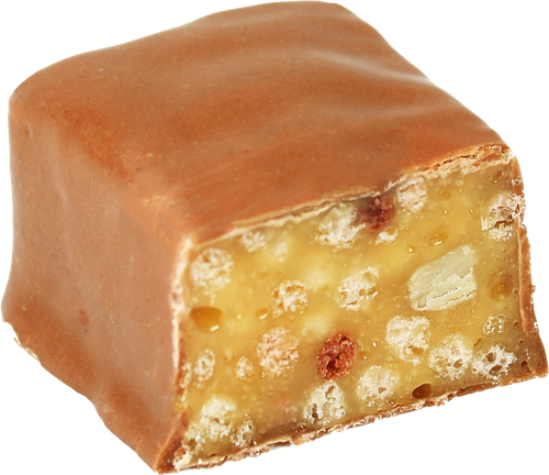 Конфеты ПАРКУР Mini, карамель ,с арахисом и воздушным рисом, глазированный, весовой, изображение