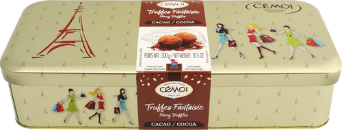 Конфеты шоколадные CEMOI Фантазия трюфели классические, 300г, вид
