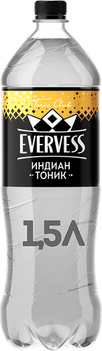 Напиток EVERVESS Тоник Индиан Тоник сильногазированный, 1.5л, фото