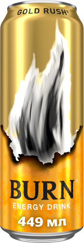 Напиток энергетический Burn Gold Rush, 449мл, вид