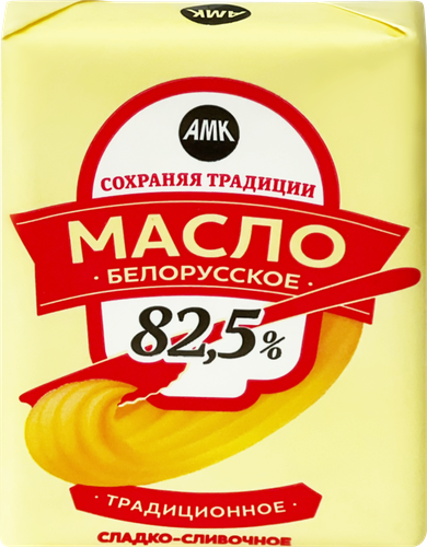 Масло сливочное СОХРАНЯЯ ТРАДИЦИИ 82,5%, без змж, 180г, фотография