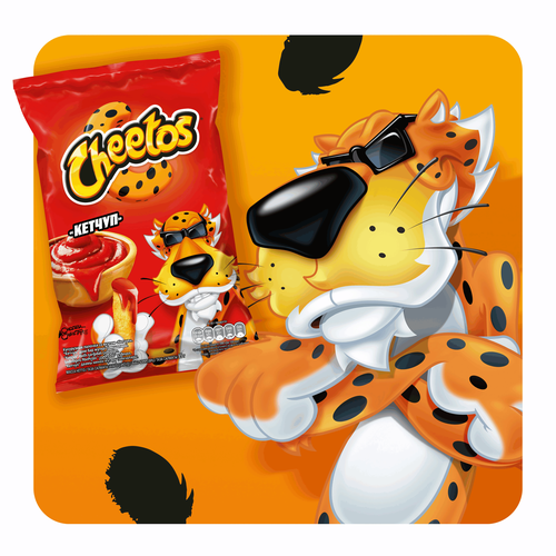 Снеки кукурузные CHEETOS/ЧИТОС Кетчуп, 85г, фотография