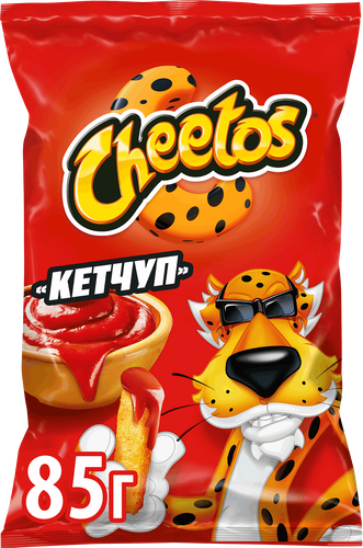 Снеки кукурузные CHEETOS/ЧИТОС Кетчуп, 85г, детальное фото