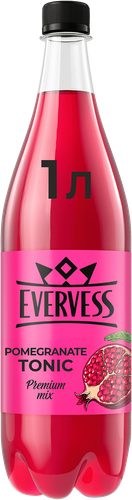 Напиток EVERVESS Манящая Гранада сильногазированный, 1л, фото