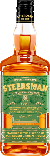 Коктейль STEERSMAN со вкусом яблока 35%, 0.7л, картинка