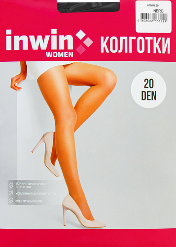 Колготки женские INWIN 20 den nero 3, фотография