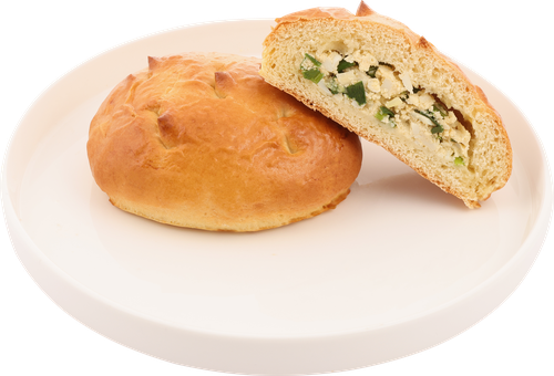 Пирожок Домашний с зеленым луком и яйцом ЛЕНТА FRESH, 100г, детальное фото