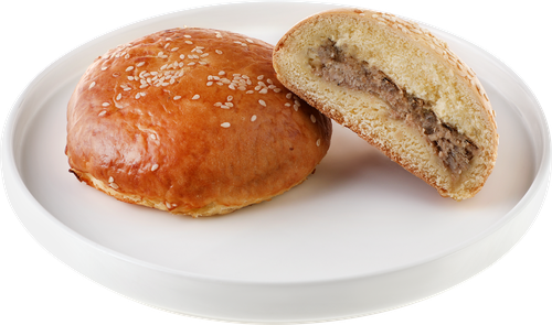 Пирожок Домашний с мясом ЛЕНТА FRESH, 100г, картинка