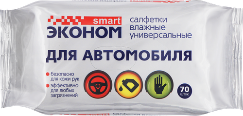 Салфетки влажные для автомобиля, Арт. 573522, вид