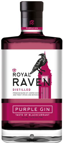 Джин ROYAL RAVEN Purple 40%, 0.7л, картинка