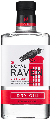 Джин ROYAL RAVEN Dry 40%, 0.7л, картинка