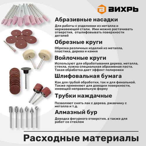 Гравер электрический ВИХРЬ Г-160ГВ Арт. 72/4/2, картинка