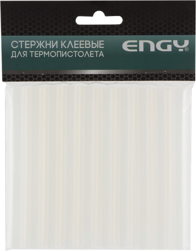 Стержни клеевые для термопистолета ENGY 1,1х10см Арт. 357128, 10шт, вид