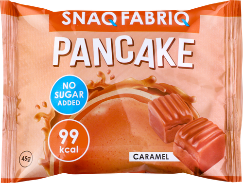 Панкейк SNAQ FABRIQ с начинкой мягкая карамель, неглазированный, 45г, картинка