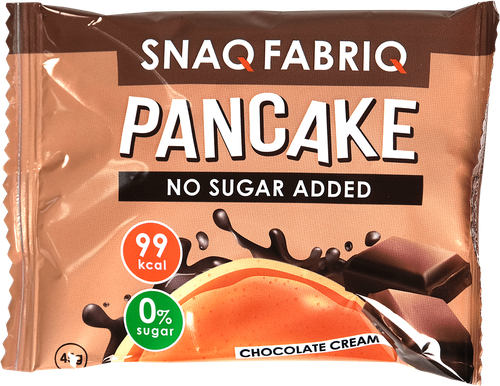 Панкейк SNAQ FABRIQ с начинкой нежный шоколад, неглазированный, 45г, фото