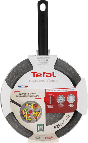 Сковорода TEFAL Natural Cook 26см, антипригарное покрытие Арт. 04211126, детальное фото
