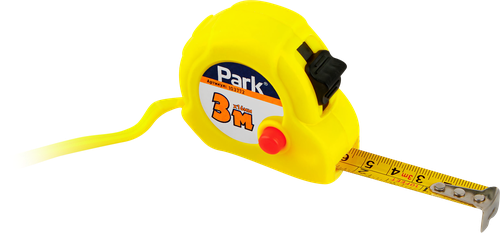 Рулетка PARK 16мм, с фиксатором, 3м Арт. 353027, изображение