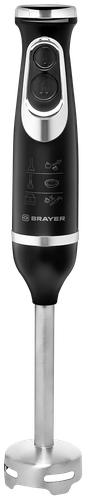 Блендер BRAYER 800Вт, 2 скорости, черный, 350мл Арт. BR1240, фото