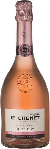 Вино игристое JP.CHENET Original Розе розовое полусухое, 0.75л