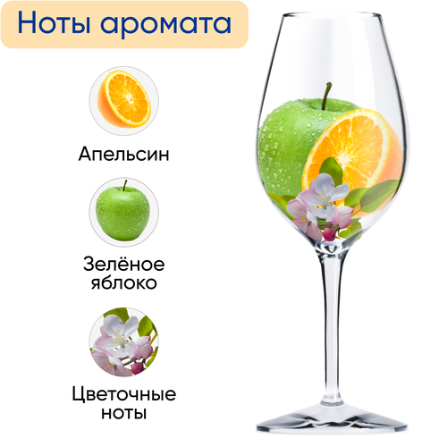 Вино КУБАНСКАЯ ВОЛЬНИЦА белое сухое, 1л, картинка
