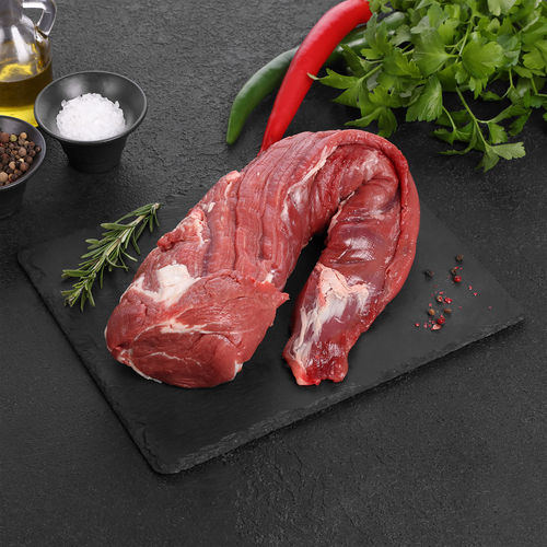 Вырезка говяжья фермерская ЛЕНТА FRESH, весовая, вид