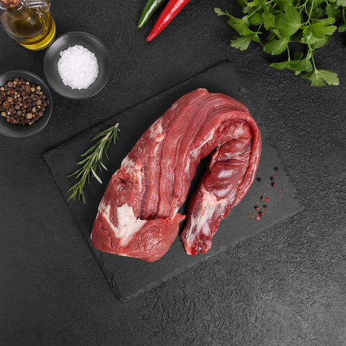Вырезка говяжья фермерская ЛЕНТА FRESH, весовая, вид