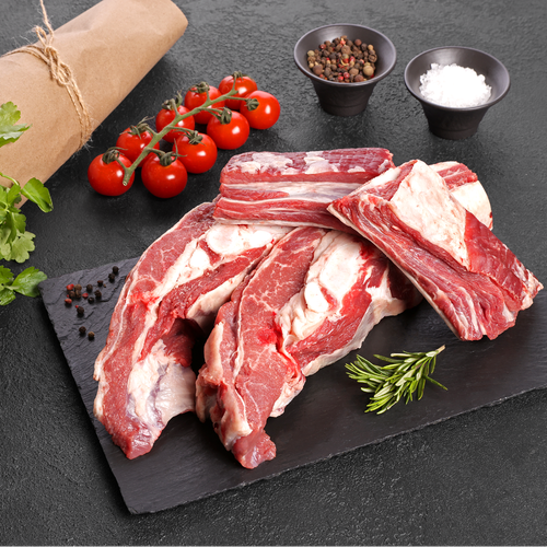 Грудинка говяжья фермерская, на кости ЛЕНТА FRESH, весовая, изображение