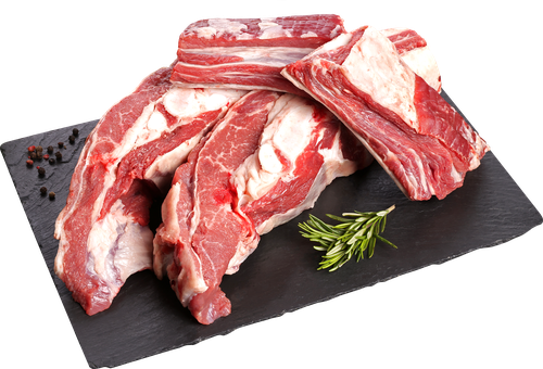 Грудинка говяжья фермерская, на кости ЛЕНТА FRESH, весовая, фотография