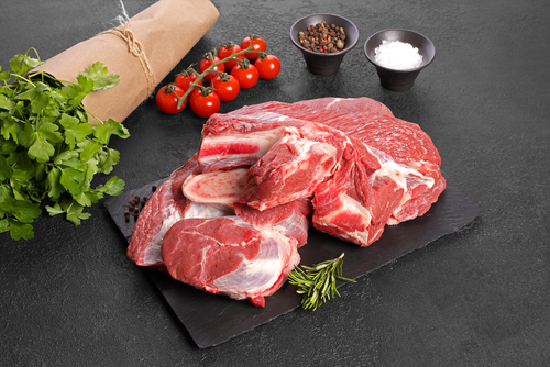 Шейно‑лопаточный отруб говяжий фермерский, на кости ЛЕНТА FRESH, картинка