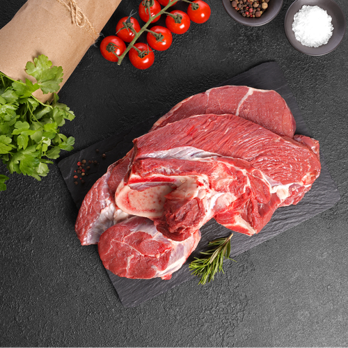 Шейно‑лопаточный отруб говяжий фермерский, на кости ЛЕНТА FRESH, фотография
