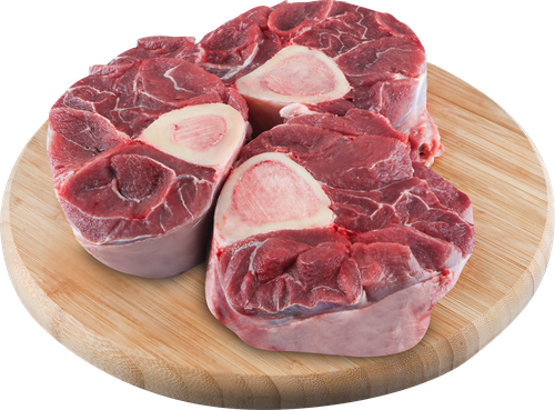 Говядина фермерская, подбедерок, на кости ЛЕНТА FRESH, весовая, крупный план