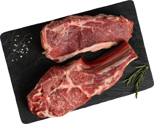 Говядина фермерская, антрекотная часть, на кости ЛЕНТА FRESH, изображение