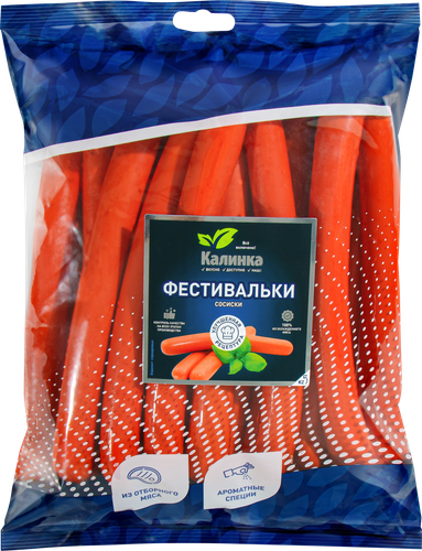 Сосиски КАЛИНКА Фестивальки, весовые, фото