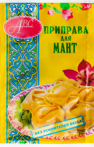 Приправа для мант АВС с пряным вкусом, 15г, детальное фото