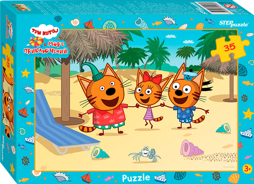 Пазл STEP PUZZLE 35 элементов, в ассортименте, картинка