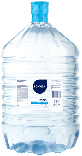 Вода питьевая BONVIDA негазированная, 19л, вид