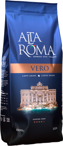 Кофе зерновой ALTA ROMA Vero, 1кг, детальное фото