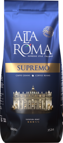 Кофе зерновой ALTA ROMA Supremo, 1кг, изображение