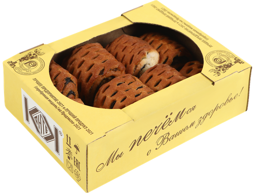 Мини-рулеты КОНТЕК с маковой начинкой, 400г, фото
