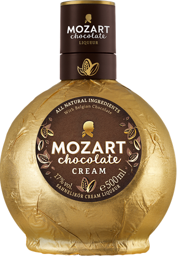 Ликер MOZART Chocolate Cream эмульсионный 17%, 0.5л, фото
