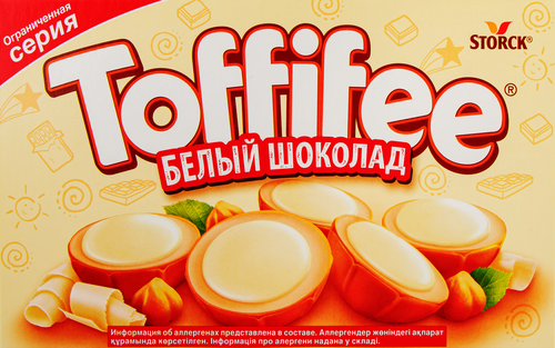 Набор конфет TOFFIFEE c лесным орехом, 125г, крупный план