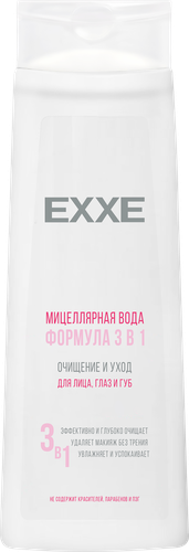 Мицеллярная вода EXXE Формула 2в1 Очищение и уход, 400мл, картинка