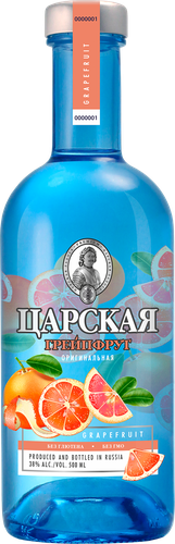 Настойка горькая ЦАРСКАЯ Czar's original Grapefruit оригинальная 38%, 0.7л, фотография