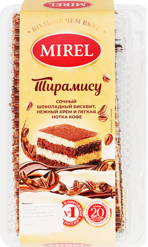 Пирожное MIREL Тирамису, 280г, изображение