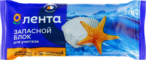 Блок запасной для унитаза ЛЕНТА Море, 30г, детальное фото