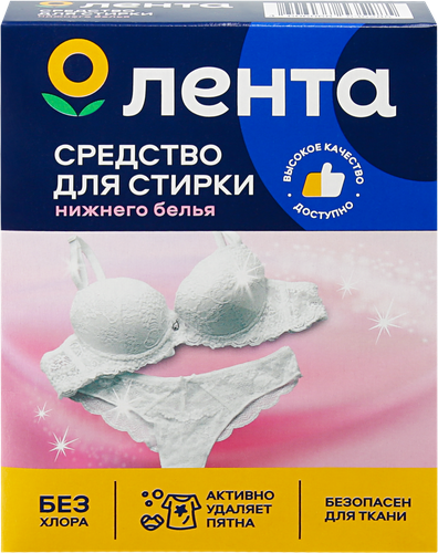 Средство для стирки нижнего белья ЛЕНТА, 300г, детальное фото