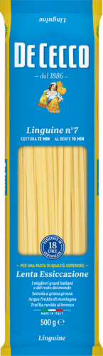 Макароны DE CECCO Linguine №7, 500г, изображение