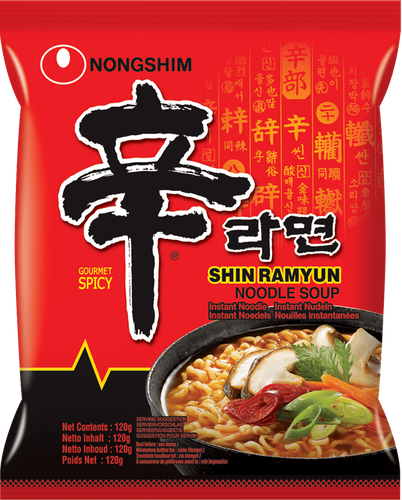 Лапша NONGSHIM Шин Рамен, 120г, детальное фото